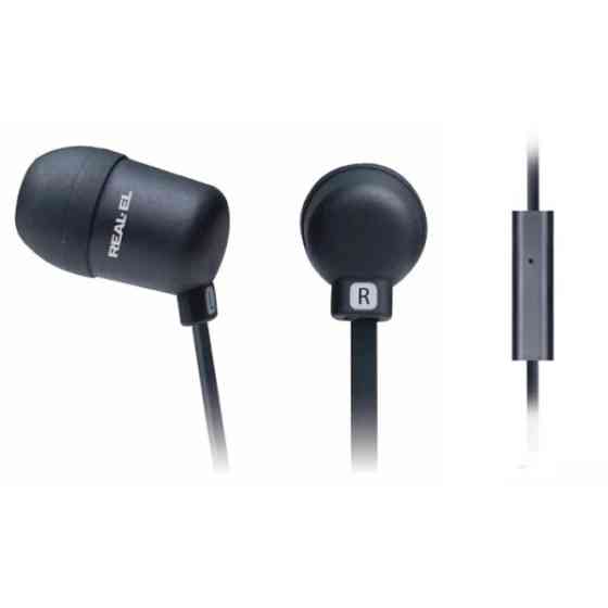Навушники REAL-EL Z-1600 Mobile Black (EL124100036) (Код товару:42223) Харьков
