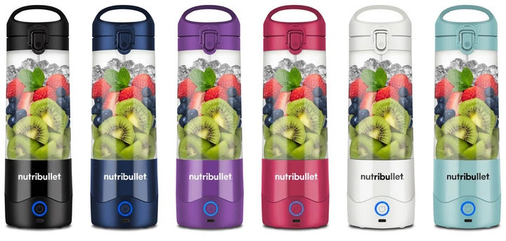 Фитнес-блендер аккумуляторный Nutribullet NBP003LBL 100 Вт голубой Киев - изображение 7