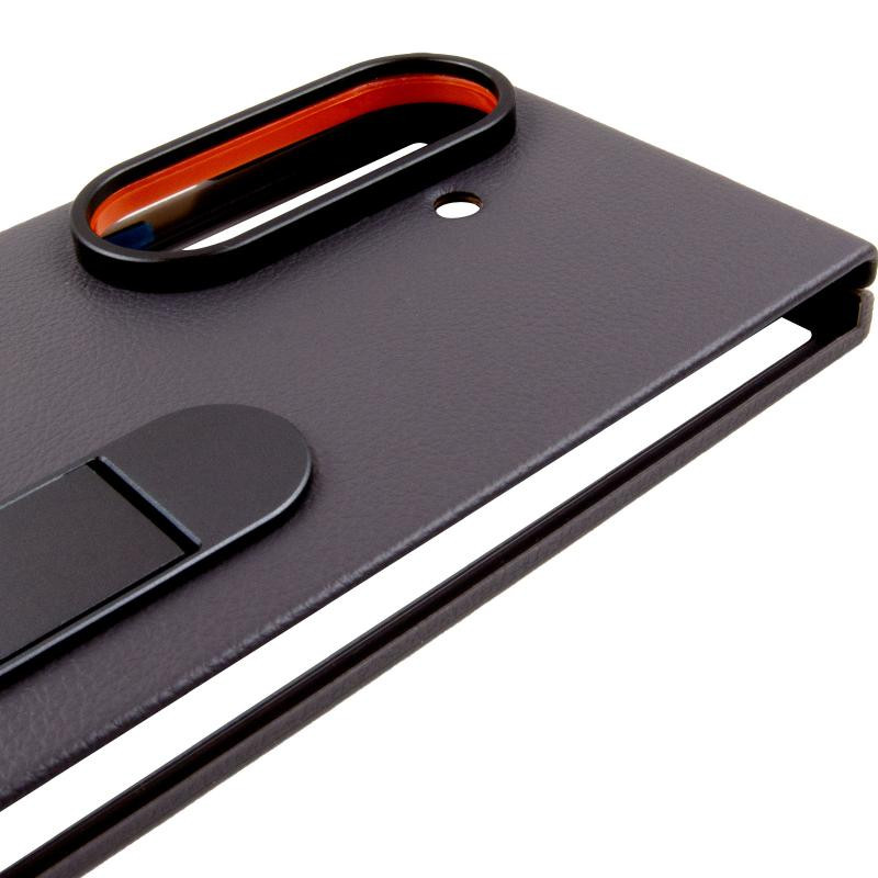 Уценка Кожаный чехол Leather Case (AAA) with stand для Samsung Galaxy Z Fold7 Херсон - изображение 4