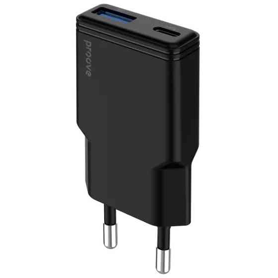 МЗП Proove Slender 30W (Type-C + USB) Black (WCSL30110001) (Код товару:41971) Харків