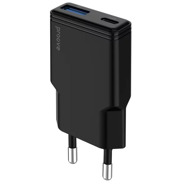 МЗП Proove Slender 30W (Type-C + USB) Black (WCSL30110001) (Код товару:41971) Харків - зображення 1