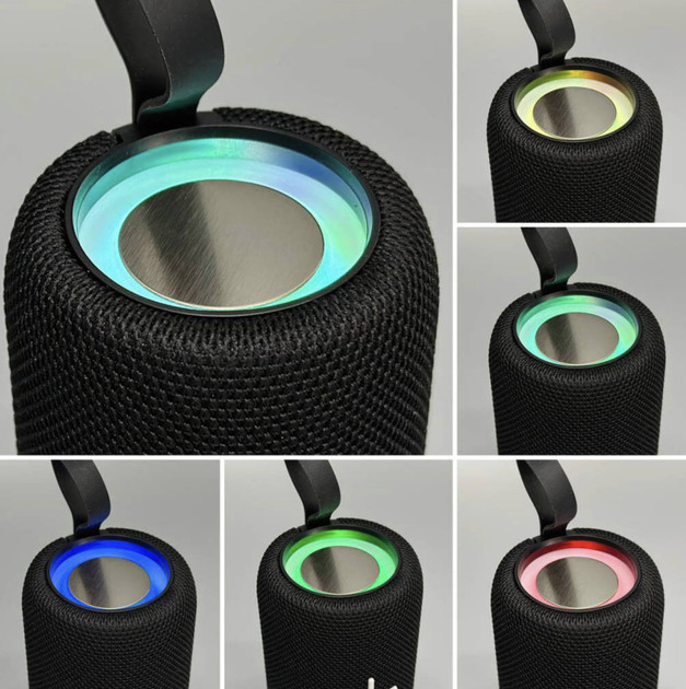 Колонка портативная Bluetooth T&G TG619 blue синяя Київ - зображення 5