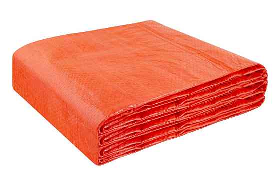 Тент универсальный MASTERTOOL TARPAULIN 6 × 10 м 110 г/м² Orange 89-0610 Харьков