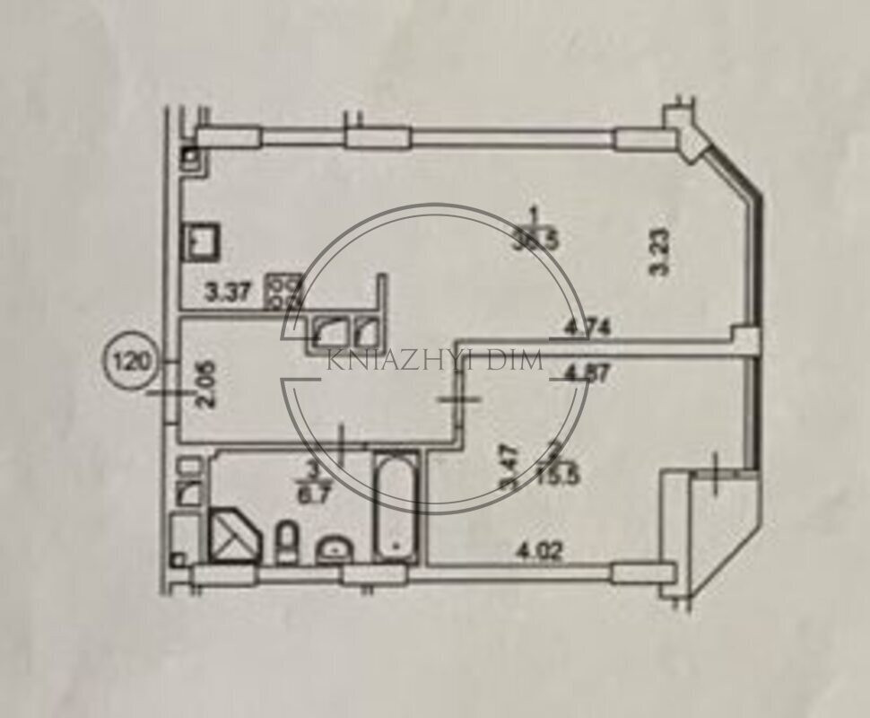 Без комісії 2-х к. Квартира-студіо в ЖК PecherSKY. Код об'єкта: 11196754 Київ - зображення 9