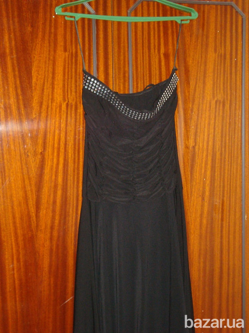 Платье черное итальянское 44/S размер Киев - изображение 2