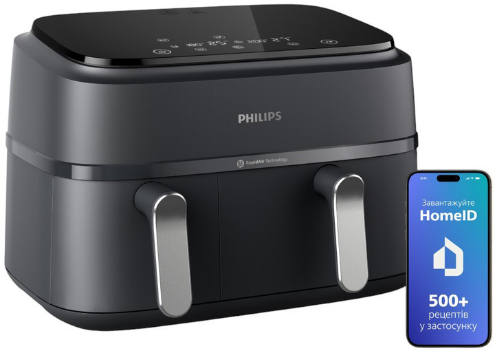 Мультипечь Philips HD9876/90 2200 Вт 8.3 л черная Київ - зображення 1