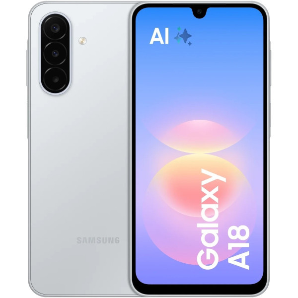 Смартфон Samsung Galaxy A18 4/128GB Silver (SM-A185FZSDEUC) UA Харків - зображення 1