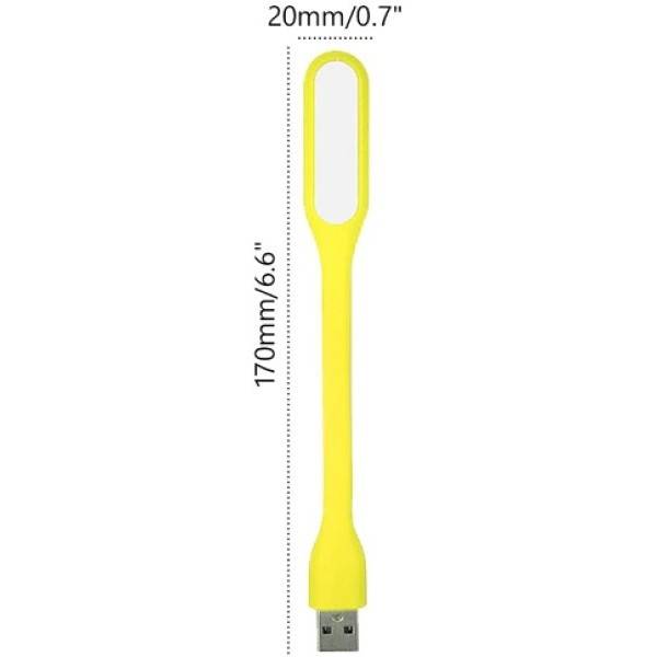 DM Світильник USB Mini Portable Laptop Night 5V 1.2W Yellow Харьков - изображение 3