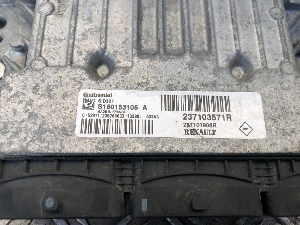 ЭБУ блок управления двигателем Renault Megane III 1.5 dci 2008-2015 (237103571R) Ковель - изображение 2