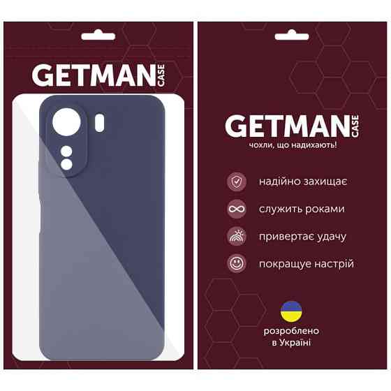 Чехол TPU GETMAN Liquid Silk Full Camera для Xiaomi Redmi 13C / Poco C65 Херсон