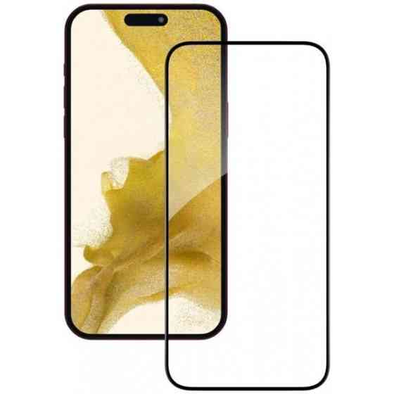 Apple Захисне скло для iPhone 15 Pro Black Харьков