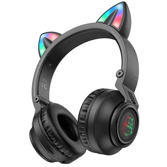Уценка Накладные беспроводные наушники BOROFONE BO18 Cat ear Херсон