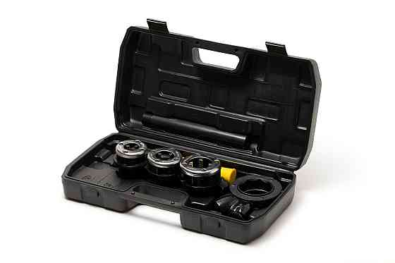 Клуп трубный для нарезания резьбы MASTERTOOL BSPT ½"/¾"/1" набор 3 шт 14-1402 Харків
