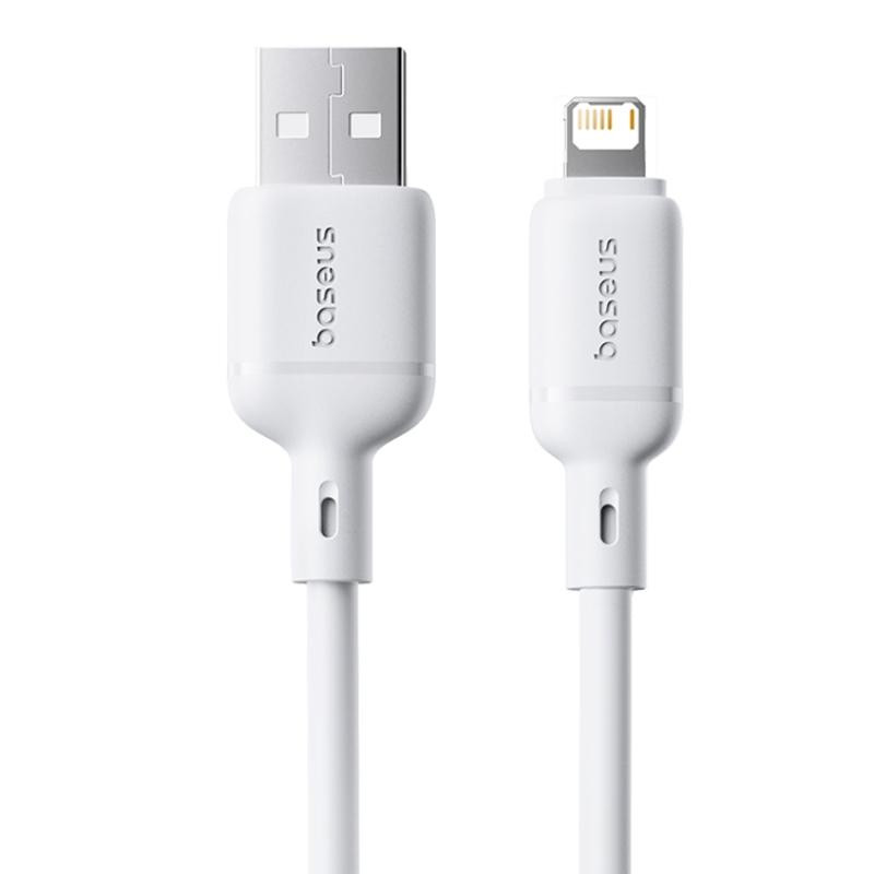 Дата кабель Baseus Silky Series OS Fast Charging USB to Lightning 2.4A (2m) (P1037770) Херсон - зображення 1