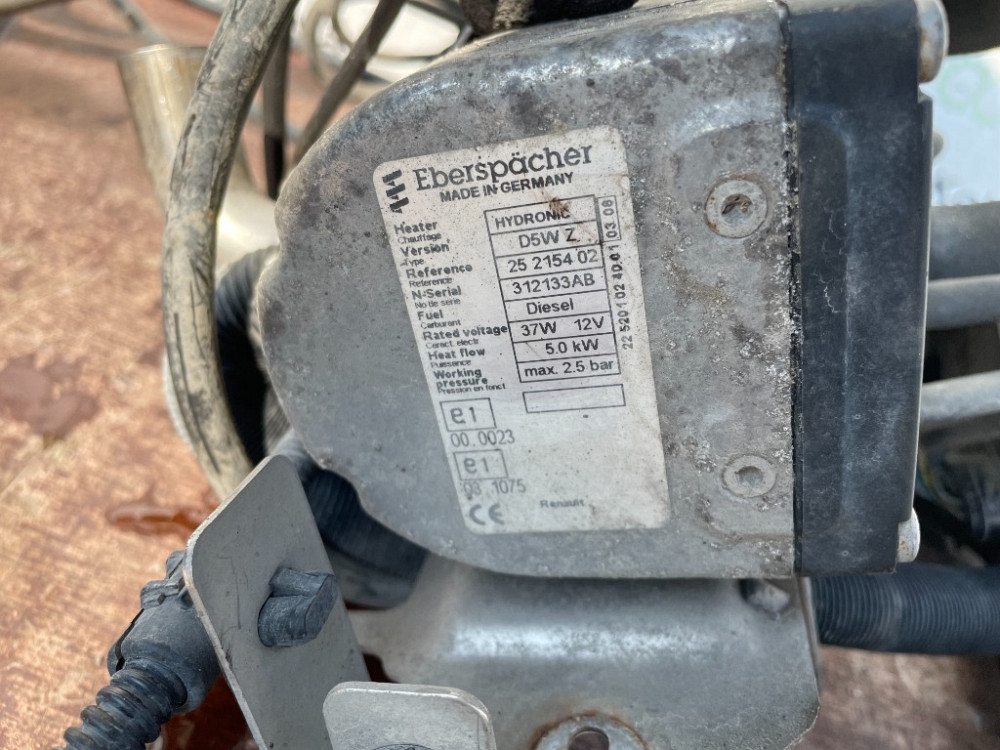 Автономная печка мокрая Eberspacher 5kW Nissan Primastar 2001-2014 Ковель - зображення 8