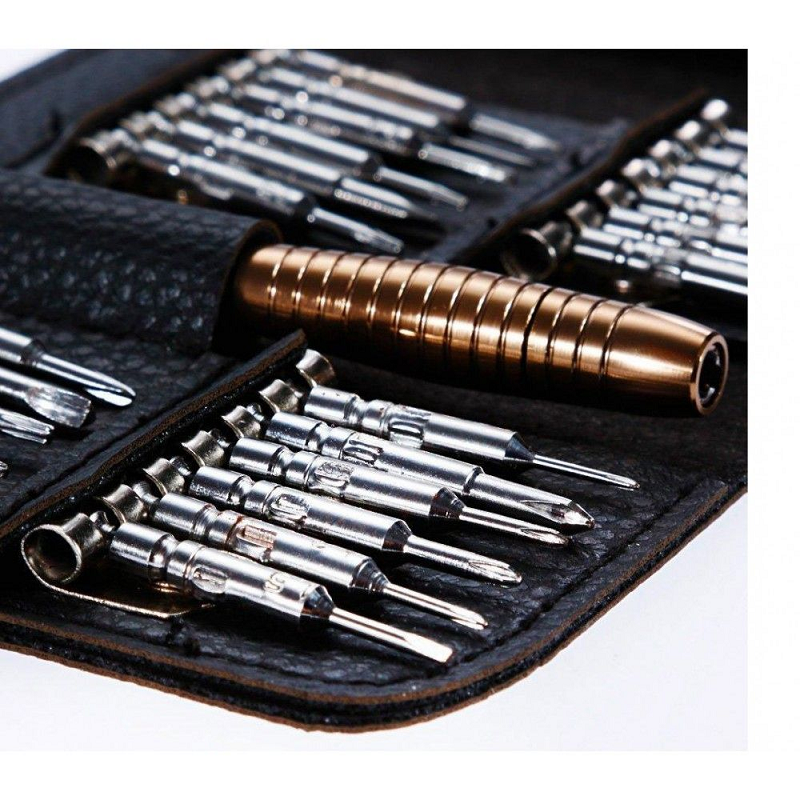 Набір викруток 24 в 1 Power Portable кишеньковий у чохлі (ручка, 24 насадки) Косів - зображення 5