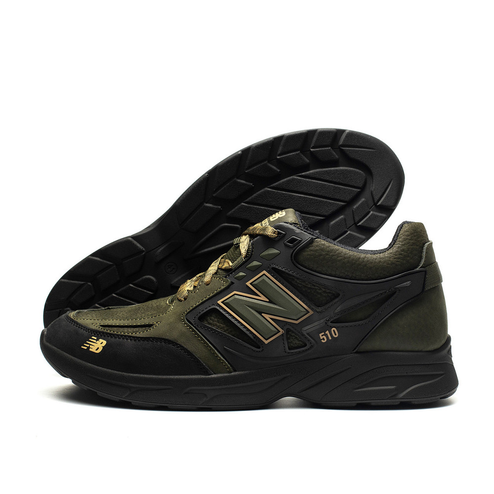 Мужские кожаные кроссовки New Balance Clasic Green Київ - зображення 11