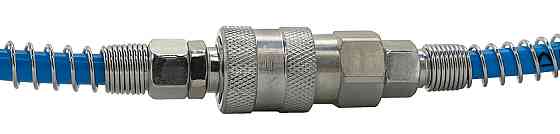 Шланг спиральный быстросъёмный 5,5x8мм L=5м полиуретановый AIRKRAFT AHC46-A Харьков