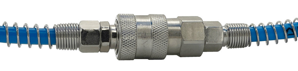 Шланг спиральный быстросъёмный 5,5x8мм L=5м полиуретановый AIRKRAFT AHC46-A Харків - зображення 5