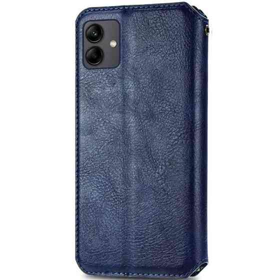 Кожаный чехол-книжка GETMAN Cubic (PU) для Samsung Galaxy A07 Херсон