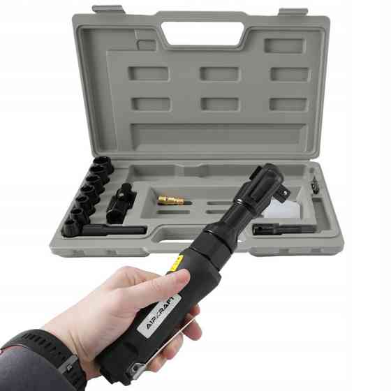 Пневмотрещетка с набором инструмента 1/2"  17ед. AIRKRAFT AT-5002SG Харків