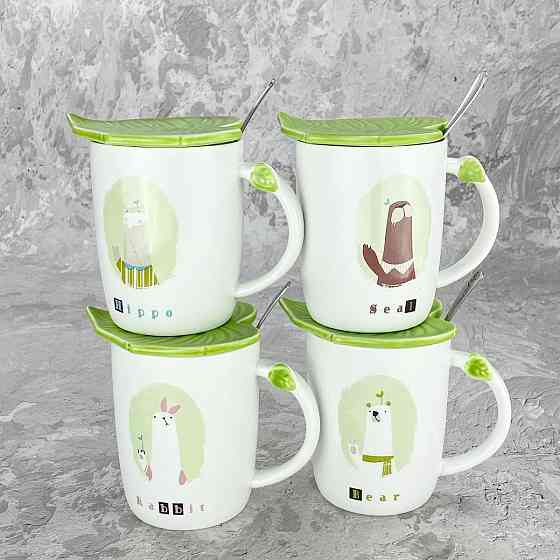 Кружка OLens Зелений листок O8030-57 400 мл Киев