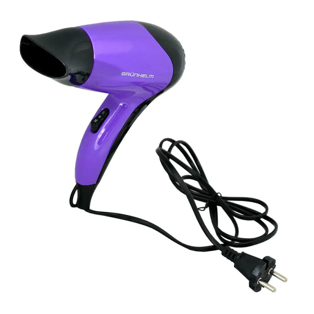 Фен Grunhelm GHD-520 1200 Вт черный Київ - зображення 6