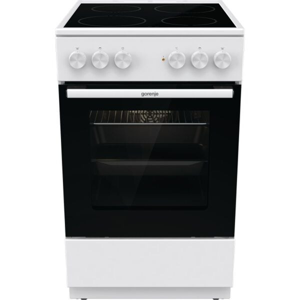 Електрична плита Gorenje GEC-5A41-WG біла Київ - зображення 1