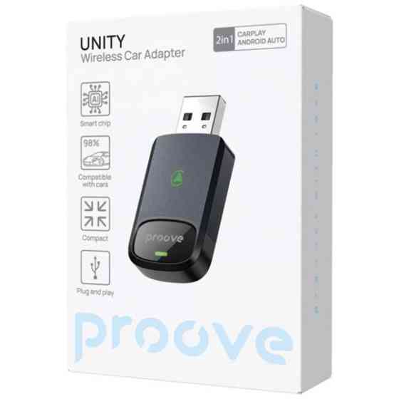 Бездротовий адаптер USB Proove Unity Gray (WAPU00100003) (Код товару:43328) Харьков
