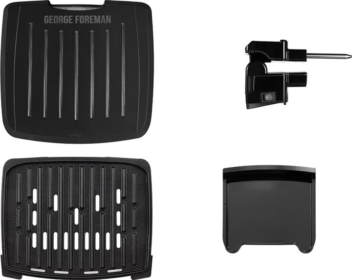 Гриль-барбекю электрический Russell Hobbs George Foreman Immersa Grill Medium 28310-56 1100 Вт черны Київ - зображення 3