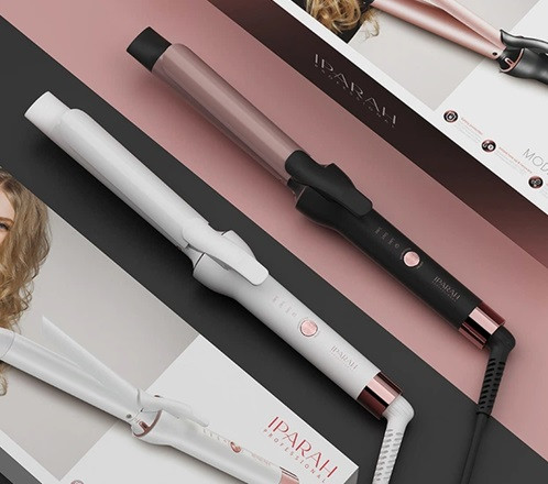 Плойка для волос IPARAH P-201B BLACK 45 Вт черная Київ - зображення 2