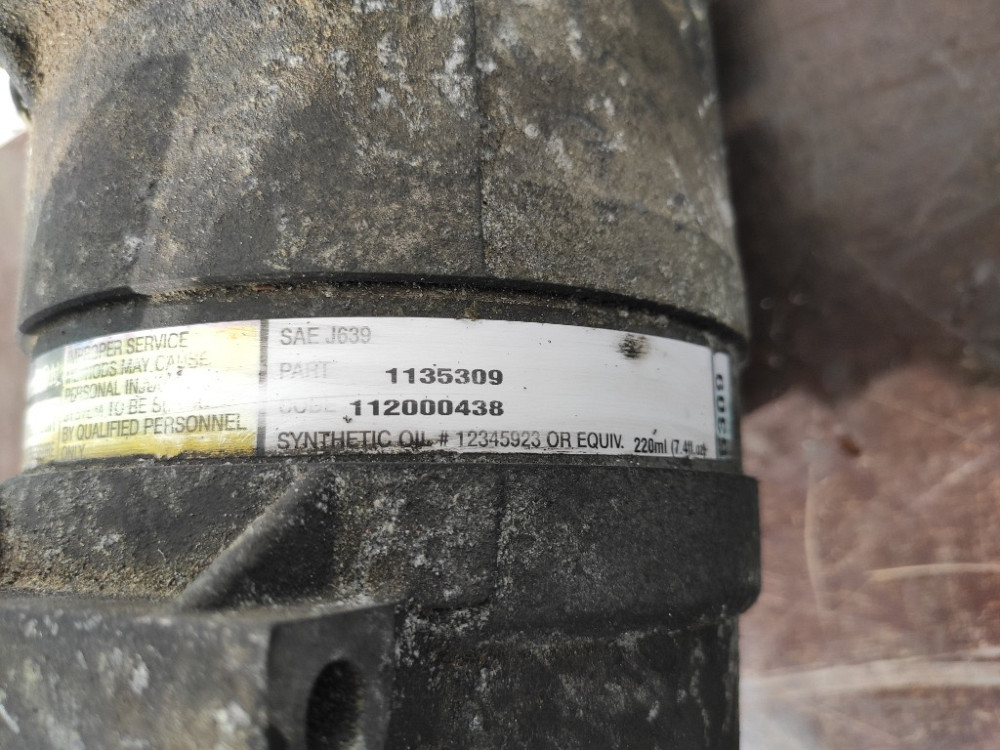 Компрессор кондиционера Renault Espace IV 2.2 DCi 2002-2014 (7700105765) Ковель - зображення 6