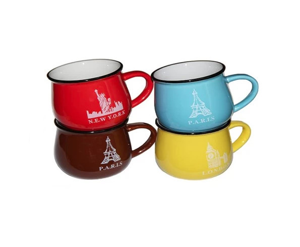 Кружка OLens Олд-стайл Місто 8030-72 350 мл Київ - зображення 1