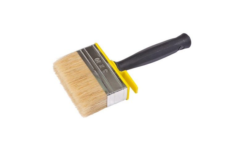 Макловица MASTERTOOL 100х30х40 мм натуральная щетина с пластиковой ручкой 91-9610 Харків - зображення 1