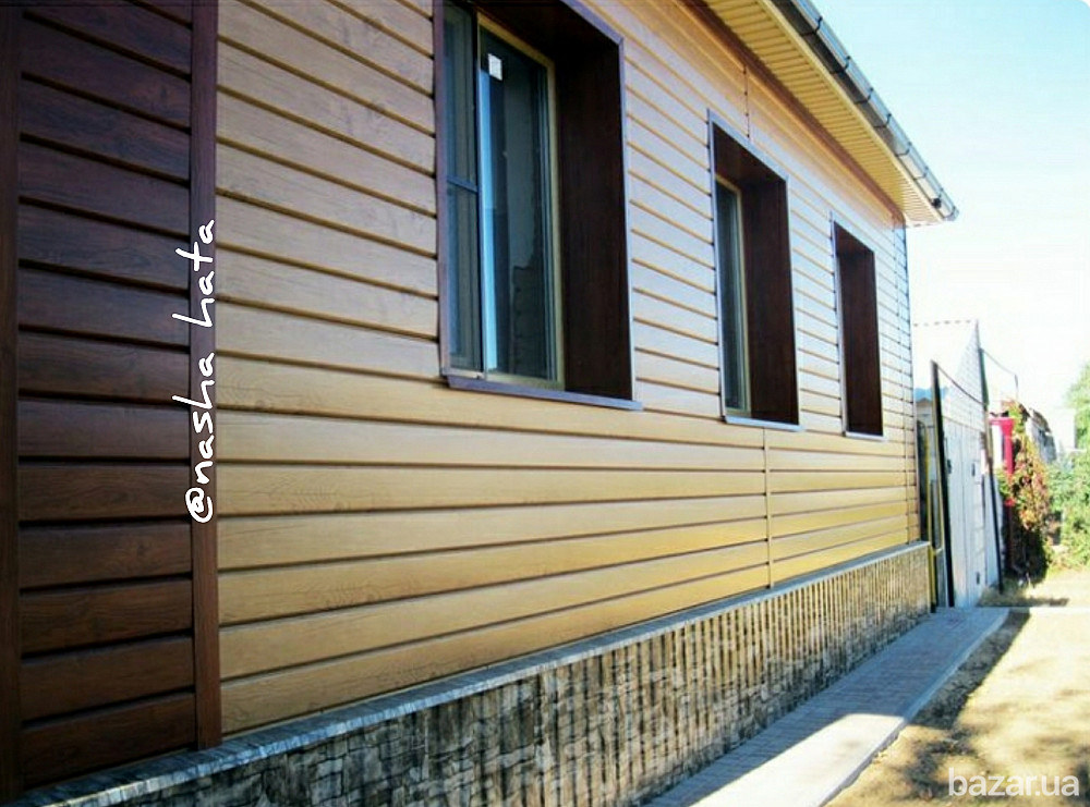 металевий сайдинг (блок хаус) виготовлення і монтаж. Стрый - изображение 4