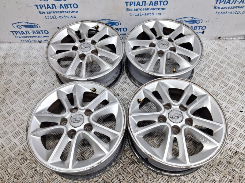 Диски титан комплект R15 Hyundai I30 GD 1.6 DIESEL D4FB 2011 (б/у) Київ - зображення 1