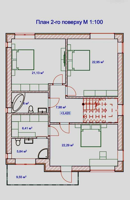продажа 4-к дом Киево-Святошинский, Ходосовка, 360000 $  - изображение 8