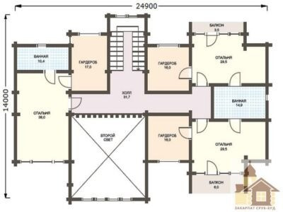 Купити зруб готеля для комерційного проекту від ЗСБ Одесса - изображение 3