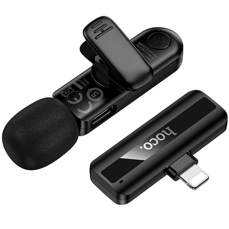 Петличный беспроводной микрофон Hoco L20 Fair Lightning Херсон - изображение 5