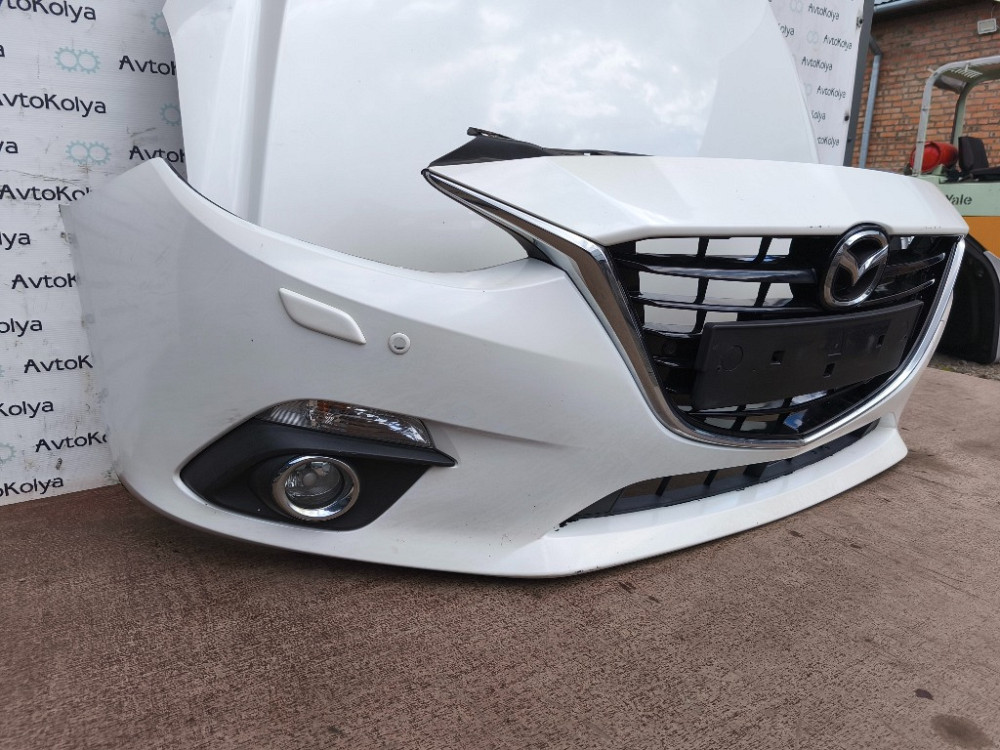 Ноускат бампер передний + капот + фара Mazda 3 BM 2013-2016 (MZ04151BA) Ковель - зображення 3