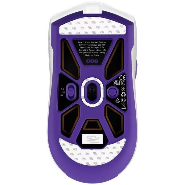 Мишка Proove Gaming Rate Special Edition White/Purple (CMRTWRS03002) Харків - зображення 3