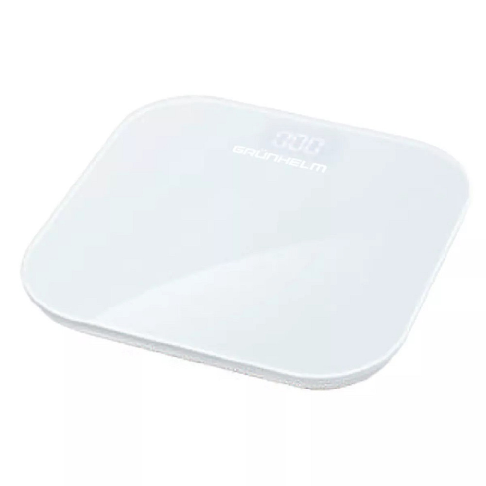 Весы напольные электронные Grunhelm BES-WLG 180 кг белые Київ - зображення 1