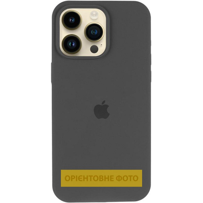 Чехол Silicone Case (AA) Logo with MagSafe для Apple iPhone 16 (6.1") Херсон - зображення 2