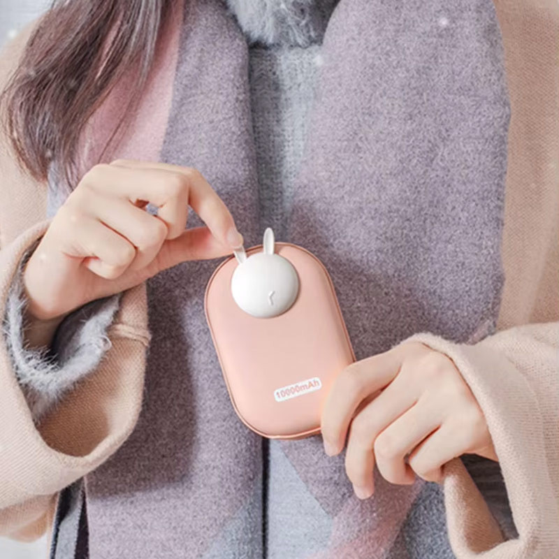 Портативное ЗУ Power Bank GXZ-N705 2in1 с обогревателем для рук 10000 mAh Херсон - зображення 6