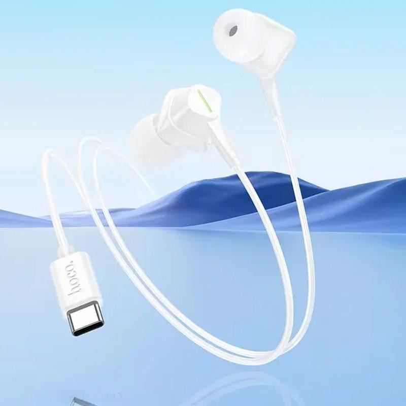 Уценка Стерео Наушники Hoco M113 Landy universal (Type-C/1.2m) Херсон - зображення 2