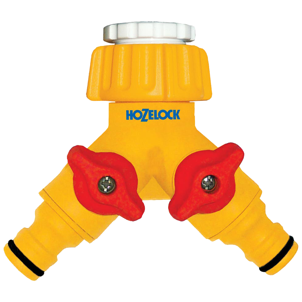 Коннектор для крана двойной HoZelock 2256 1/2" / 3/4" (G1/2 и G3/4) Киев - изображение 1