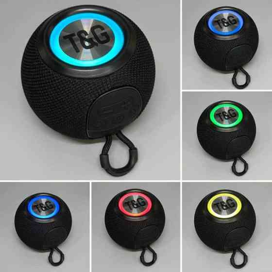 Колонка портативная Bluetooth T&G TG337 black черная Київ