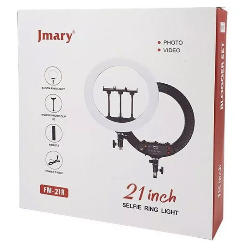 Кольцевая светодиодная LED лампа Jmary FM-21R Херсон - зображення 4