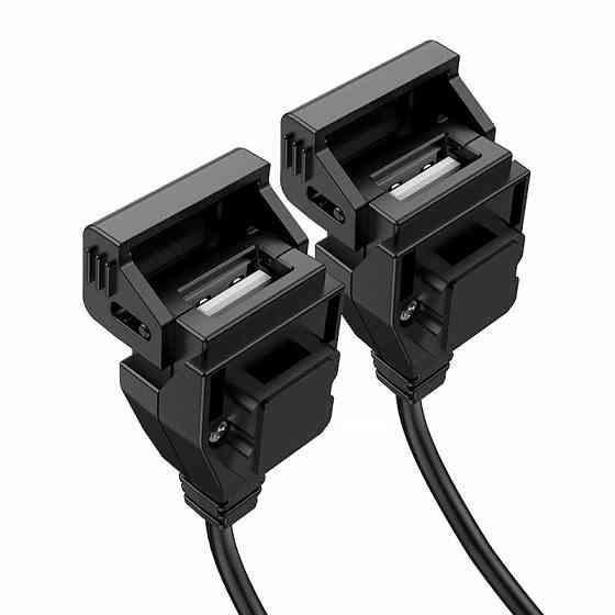 АЗУ Hoco Z45A 2.4A для мотоцикла (2USB-A) Херсон