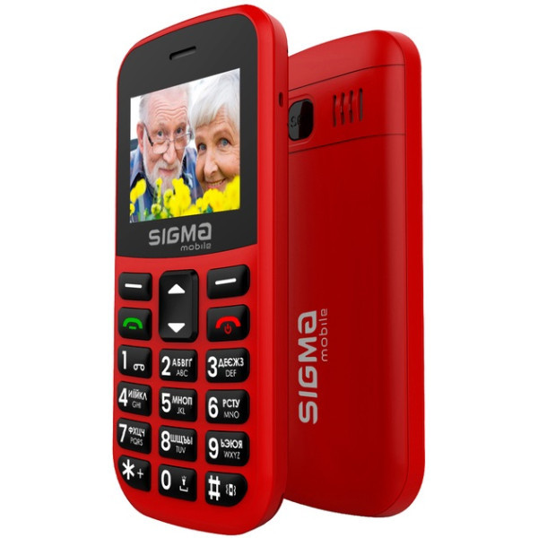 Телефон Sigma Mobile Comfort 50 Easy Red Харків - зображення 4